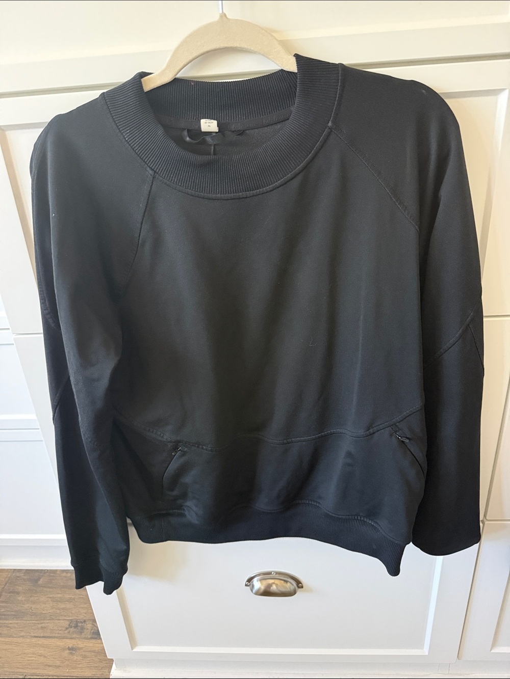 lululemon athletica Black Crewneck Pullover Sweater